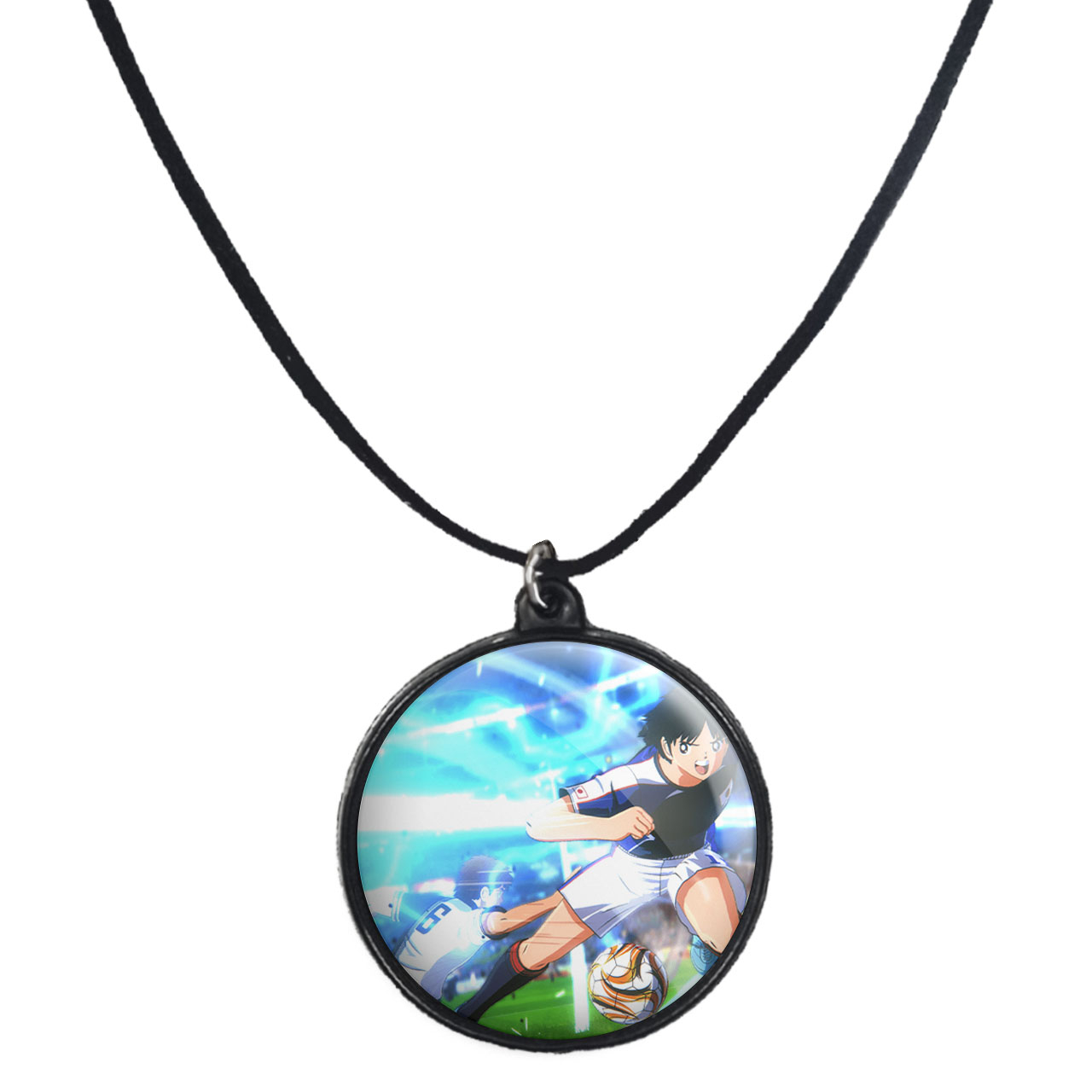 گردنبند پرمانه طرح فوتبالیست ها کد pmb.22340 مدل دو طرفه