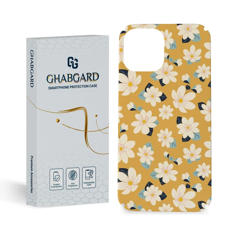 کاور قاب گارد مدل گل مناسب برای گوشی موبایل اپل iphone 12 promax