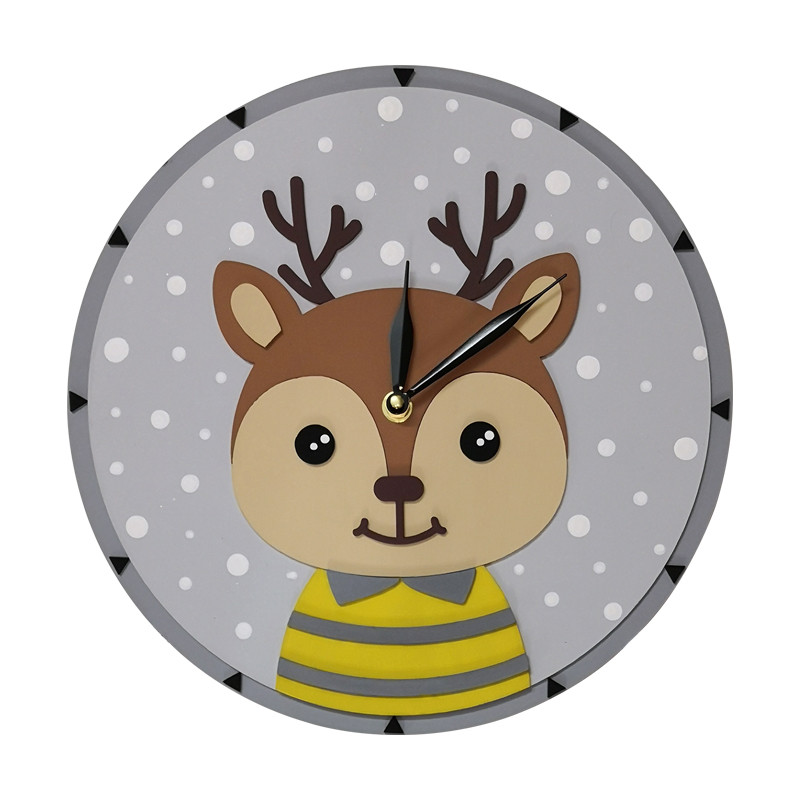 ساعت دیواری کودک مدل Mkids43-DEER(A)
