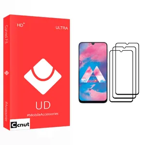 Coconut UD Glass Screen Protector For Samsung Galaxy M30 Pack Of 3