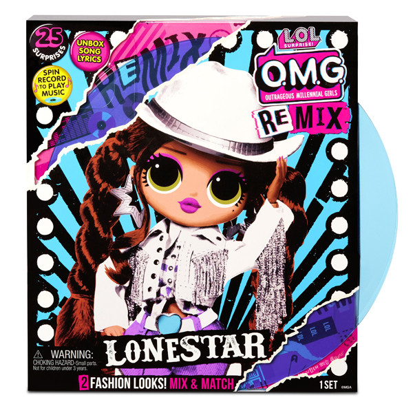 اسباب بازی شانسی ال او ال سوپرایز مدل Lonestar OMG Remix اسباب بازی شانسی ال او ال سوپرایز مدل Lonestar OMG Remix