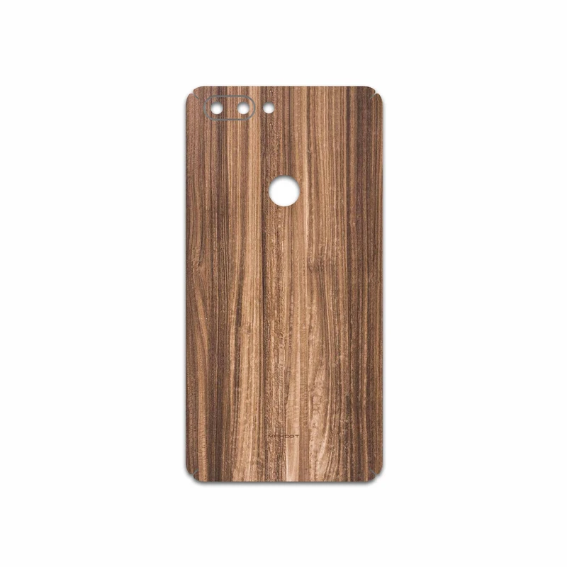 برچسب پوششی ماهوت مدل Light Walnut Wood مناسب برای گوشی موبایل تکنو Phantom 8