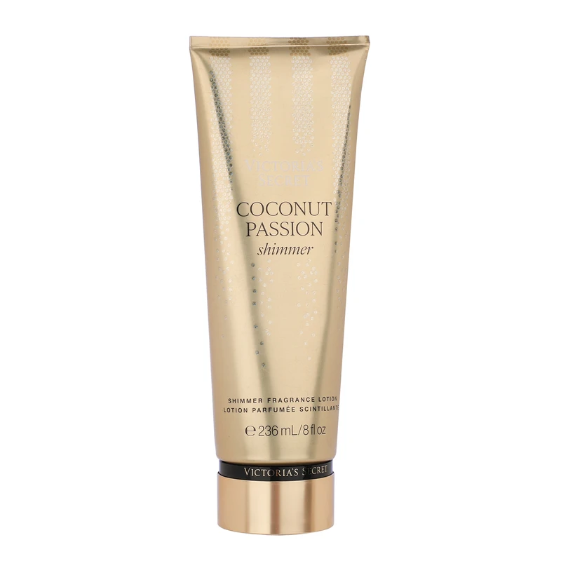 لوسیون بدن ویکتوریا سکرت مدل Coconut Passion حجم 236 میلی‌لیتر، حاوی گلیسیرین، مناسب انواع پوست