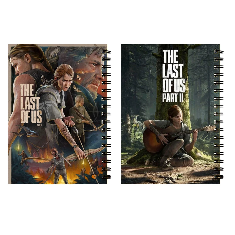 دفتر مشق 60 برگ طرح لست آف آس کد 2822 بسته 2 عددی