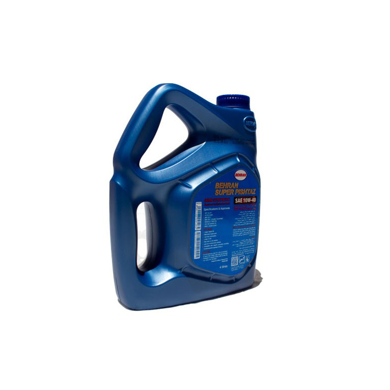 روغن موتور خودرو بهران مدل سوپر پیشتاز 10W40 SL حجم 4 لیتر
