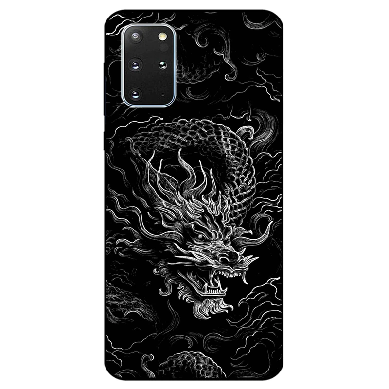 کاور مگافون طرح اژدها مدل 1897 مناسب برای گوشی موبایل سامسونگ Galaxy S20 Plus         