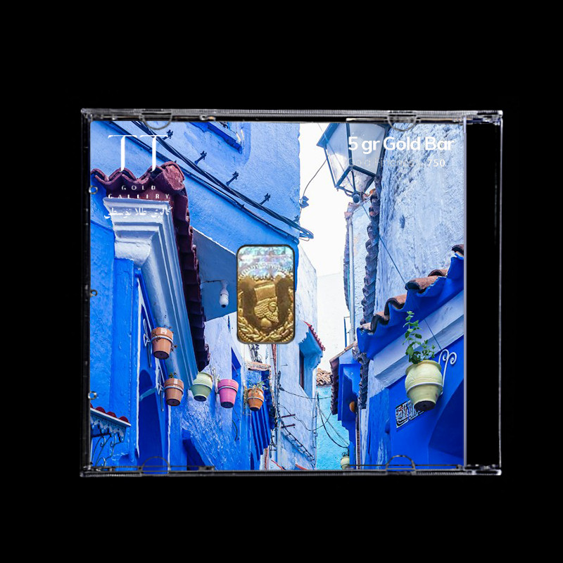 شمش طلا 18 عیار گالری طلا توسطی مدل D28AFA