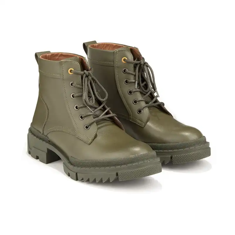 نیم بوت زنانه چرم مشهد مدل j2517