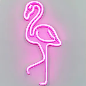 چراغ نئونی مدل فلامینگو بال آتشی