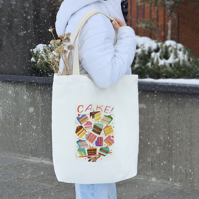 ساک خرید خندالو مدل کیک کد H1713