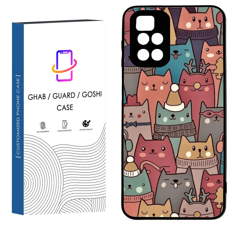 کاور قاب گارد گوشی طرح فانتزی کد 43  - TPU مناسب برای گوشی موبایل شیائومی Redmi Redmi 10 4G