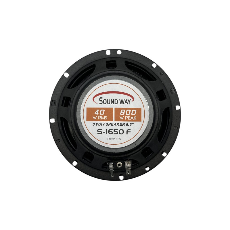 بلندگو کواکسیال درب جلو راست خودرو  ساند وی مدل S-1650 F سایز 6.5 اینچ بسته 2 عددی