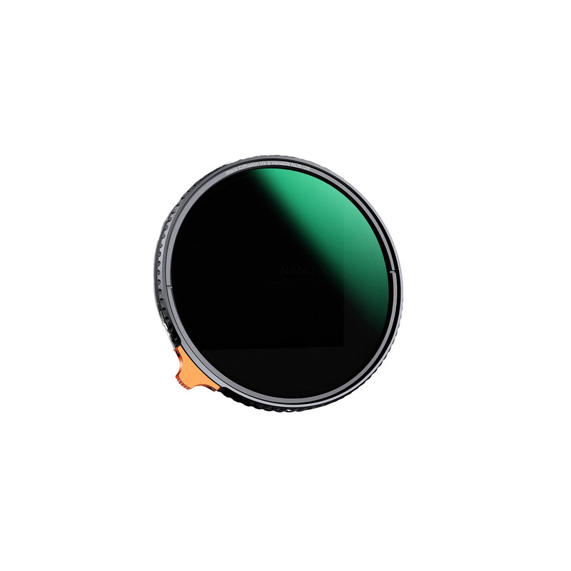 فیلتر لنز کی اند اف مدل B-DIFFUSION1/4 VARIABLE ND8-128(MRC) NO X CROSS SHADOW NANO-X - 77MM