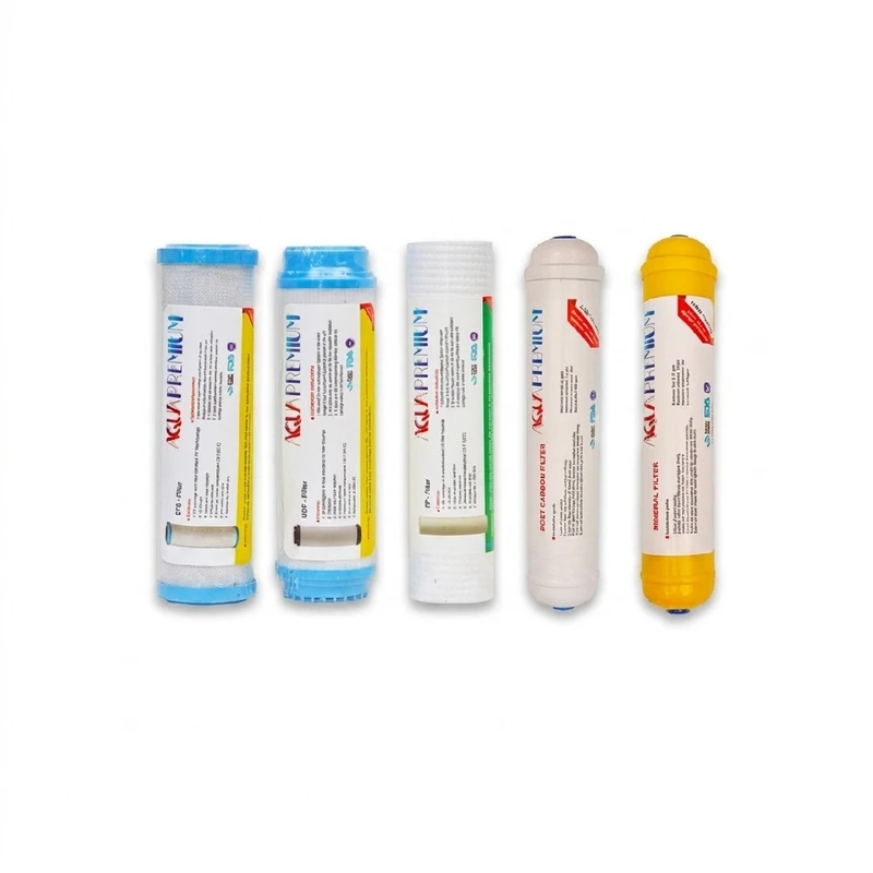فیلتر دستگاه تصفیه آب آکواپرمیوم مدل AP-5S-RU مجموعه 5 عددی