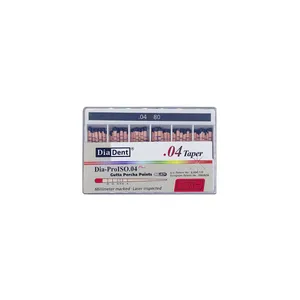 گوتا دندانپزشکی دیادنت مدل مدرج کد 04-80 بسته 60 عددی