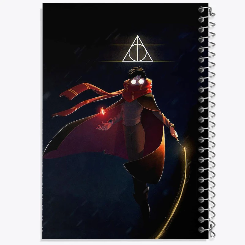 دفتر مشق 100 برگ خندالو طرح هری پاتر کد 24938