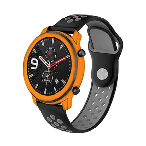 MAHOOT Matte-Orange Cover Sticker for Xiaomi Amazfit GTR 47mm Smartwatch