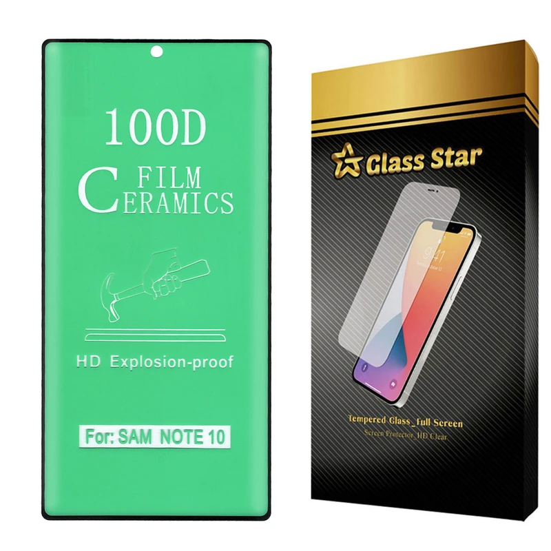  محافظ صفحه نمایش سرامیکی گلس استار مدل ECRGA مناسب برای گوشی موبایل سامسونگ Galaxy Note10 5G