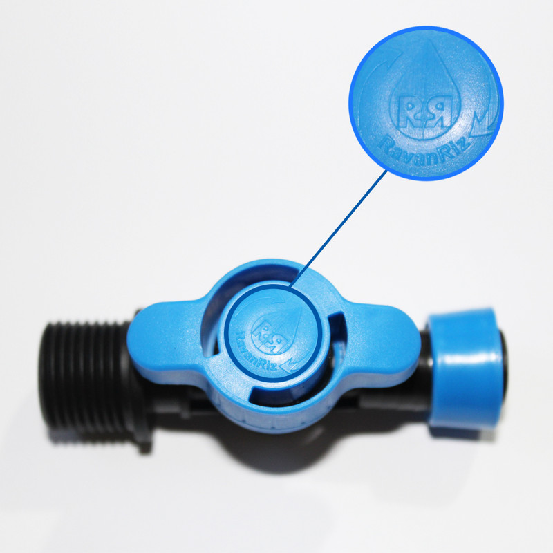 شیر انشعاب روان ریز مدل RR-Tape-1/2in بسته 100 عددی