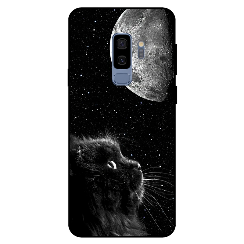 کاور مگافون طرح گربه مدل 1882 مناسب برای گوشی موبایل سامسونگ Galaxy S9 