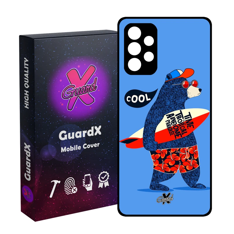 کاور گارد ایکس طرح Pet مدل Glass10220 مناسب برای گوشی موبایل سامسونگ Galaxy A72