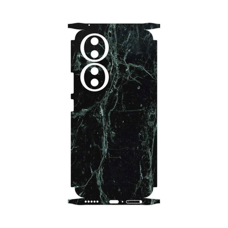 برچسب پوششی ماهوت مدل Graphite_Green_Marble-FullSkin مناسب برای گوشی موبایل آنر 90