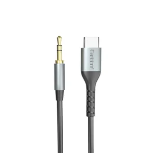 کابل تبدیل AUX به USB-C ارلدام مدل AUX73 طول 1 متر
