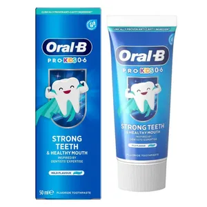 خمیردندان کودک اورال-بی مدل Strong Teeth حجم 50 میلی لیتر