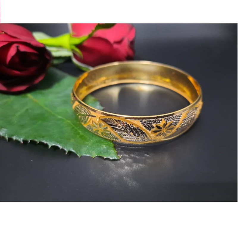 النگو طلا 18 عیار زنانه گالری یار طلا کد AL31-G-4