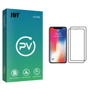 HVT PV glass Screen Protector For Apple iPhone X Pack Of 2