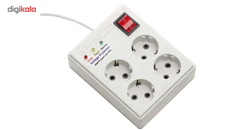 چند راهی برق و محافظ فرحان الکتریک مدل FEP222