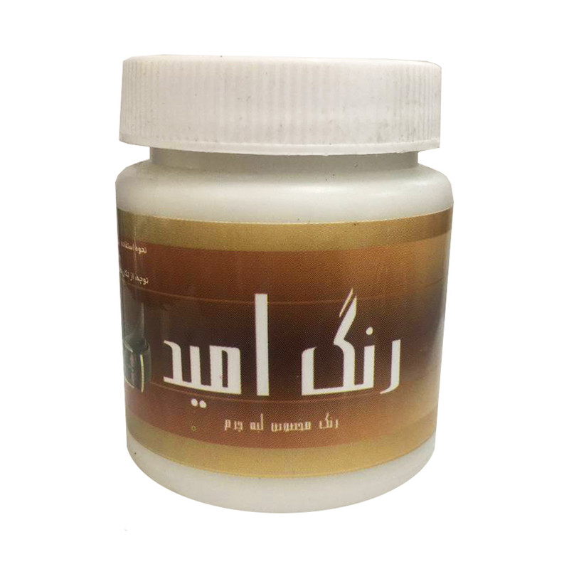 محلول رنگ سفید لبه چرم امید مدل R حجم 100 میلی لیتر محلول رنگ سفید لبه چرم امید مدل R حجم 100 میلی لیتر