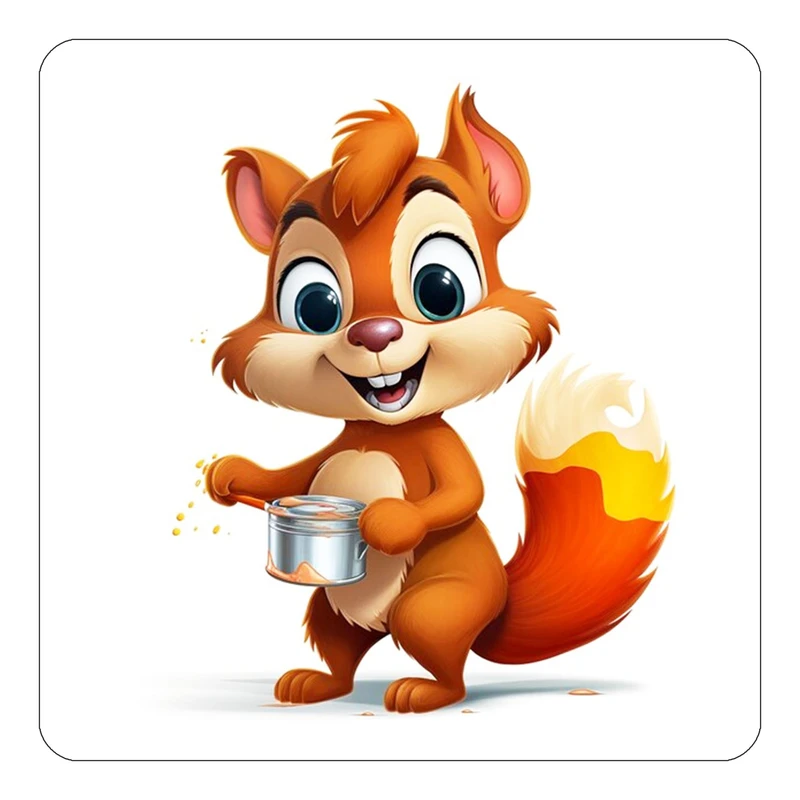 مگنت کاکتی طرح حیوانات کارتونی مدل mp27937