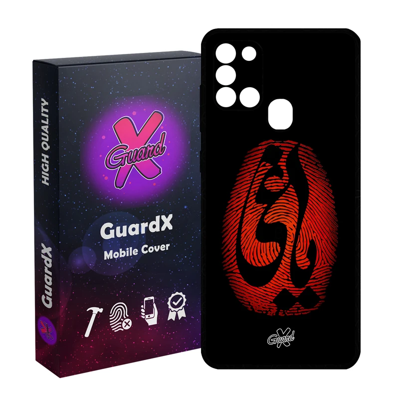 کاور گارد ایکس طرح یاغی مدل Glass10447 مناسب برای گوشی موبایل سامسونگ Galaxy A21s