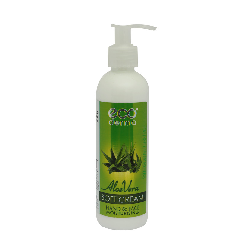 کرم مرطوب کننده اکودرما مدل ALOE VERA حجم 230 میلی لیتر