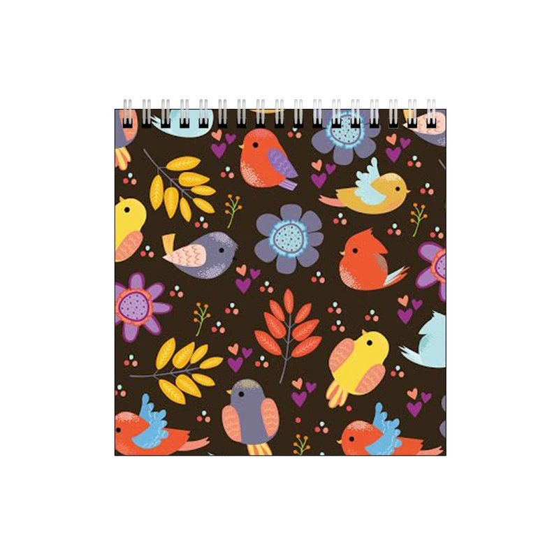 دفتر طراحی طرح پترن پرندگان کد 0467178