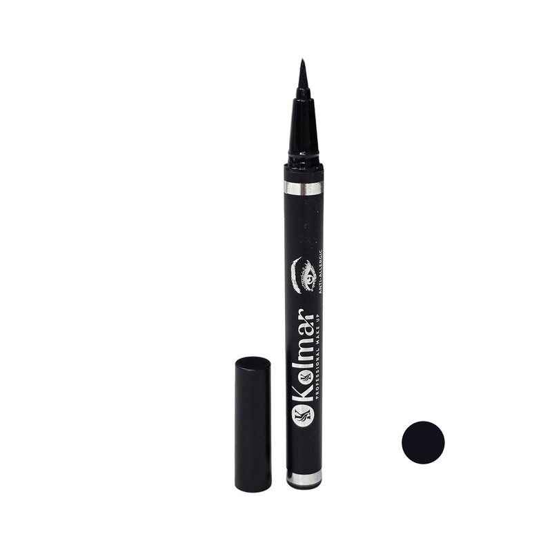 خط چشم ماژیکی کولمار مدل آنتی آلرژی رنگ مشکی