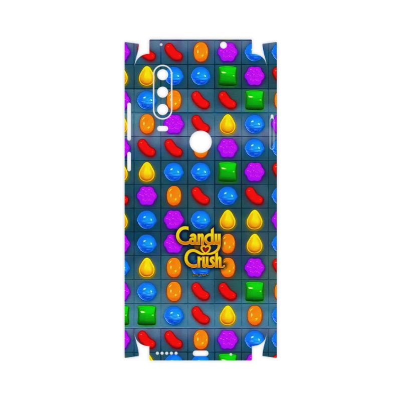 برچسب پوششی ماهوت مدل Candy Crush Game Series-FullSkin مناسب برای گوشی موبایل موتورولا One Action