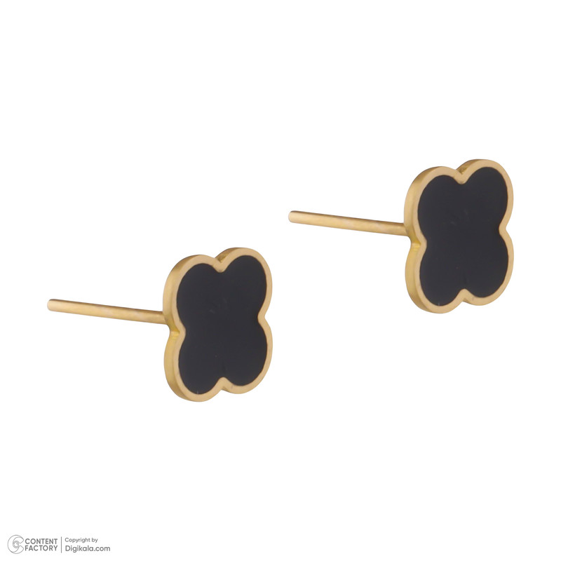 گوشواره طلا 18 عیار زنانه تاج مدل G542