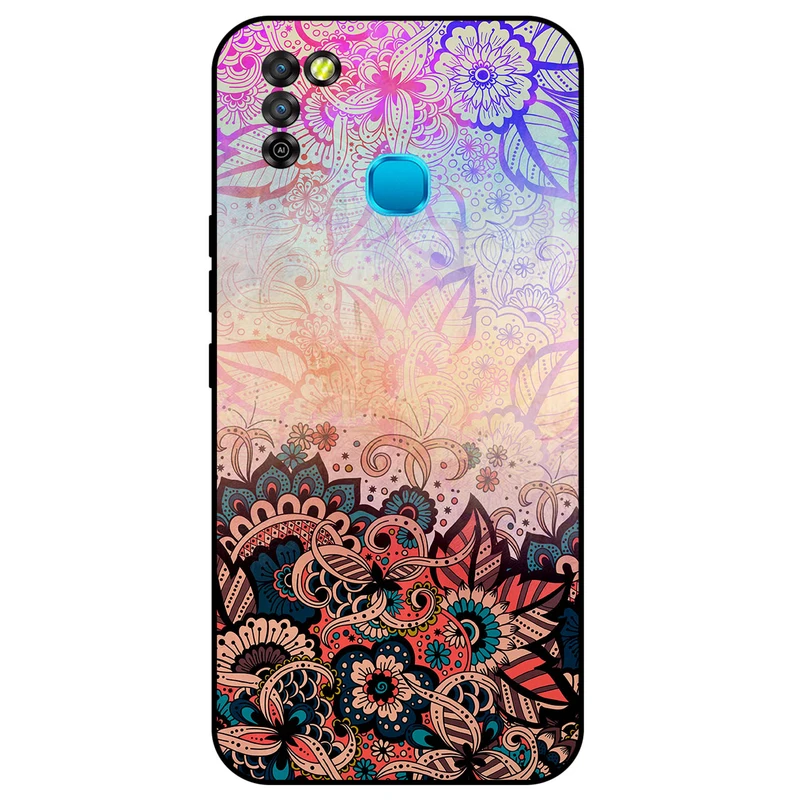 کاور مگافون طرح بته جقه مدل 7727 مناسب برای گوشی موبایل اینفینیکس Smart 5