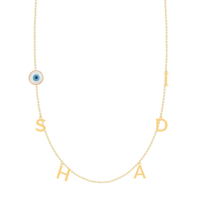 گردنبند طلا 18 عیار زنانه کرابو مدل شادی Kr73413