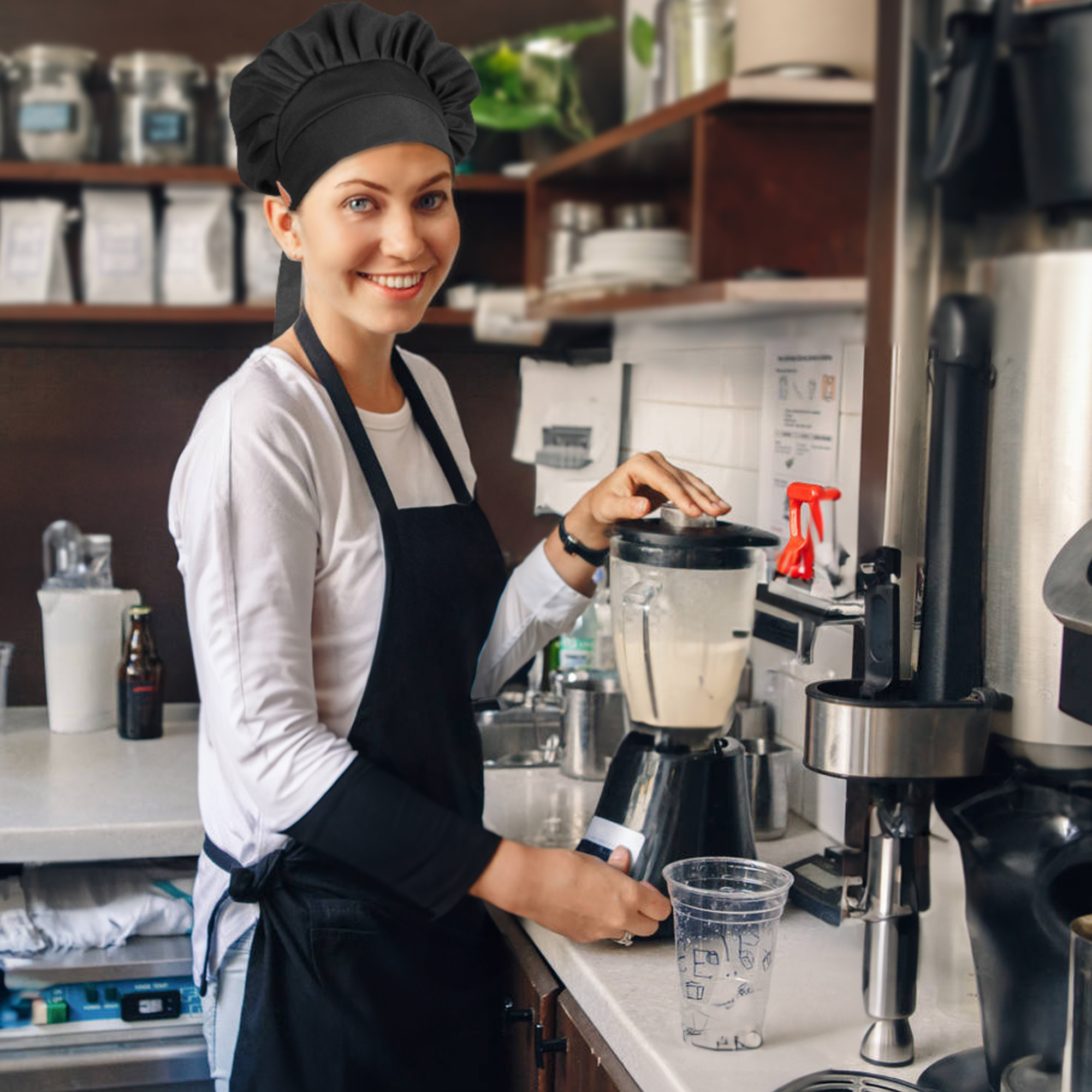 کلاه آشپزی نادیاهوم مدل chef کلاه آشپزی نادیاهوم مدل chef