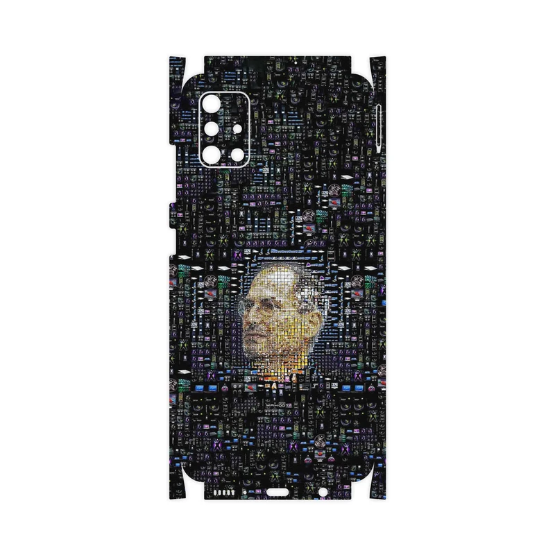 برچسب پوششی ماهوت مدل Collage of Steve Jobs 2-FullSkin مناسب برای گوشی موبایل سامسونگ Galaxy A51