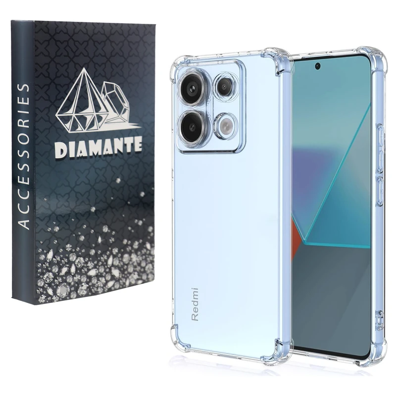 کاور دیامانته مدل Bianco Navy مناسب برای گوشی موبایل شیائومی Redmi Note 13 Pro 4G 