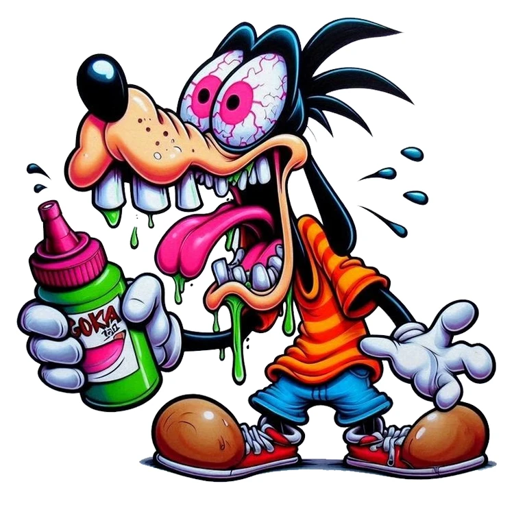 استیکر پارچه و لباس پاد آفرین مدل کارتونی کد S1634