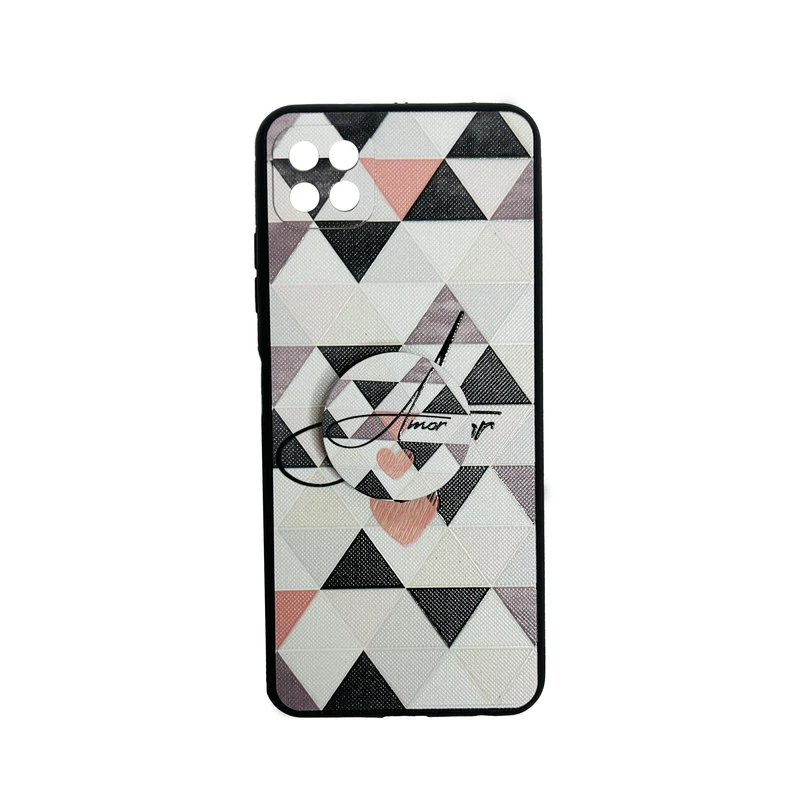 کاور مدل Nice03 مناسب برای گوشی موبایل سامسونگ Galaxy A22 5G به همراه پاپ سوکت