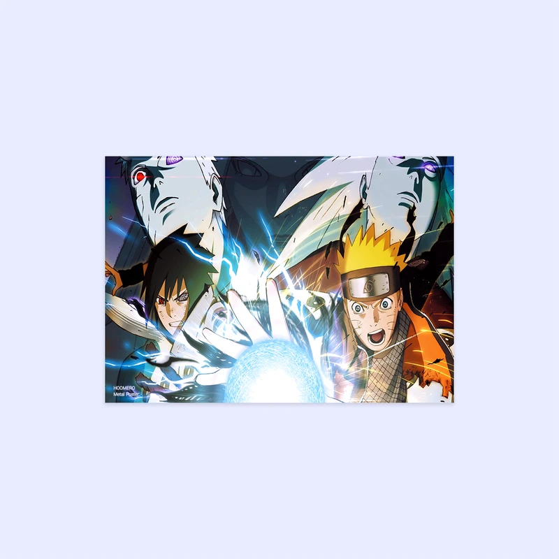پوستر هومرو مدل فلزی طرح انیمه ناروتو کد PS1277