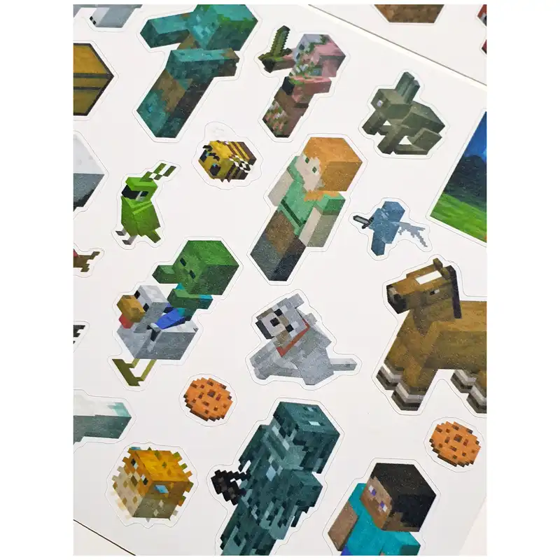 برچسب مدل MINECRAFT New کد 51 بسته 2 عددی