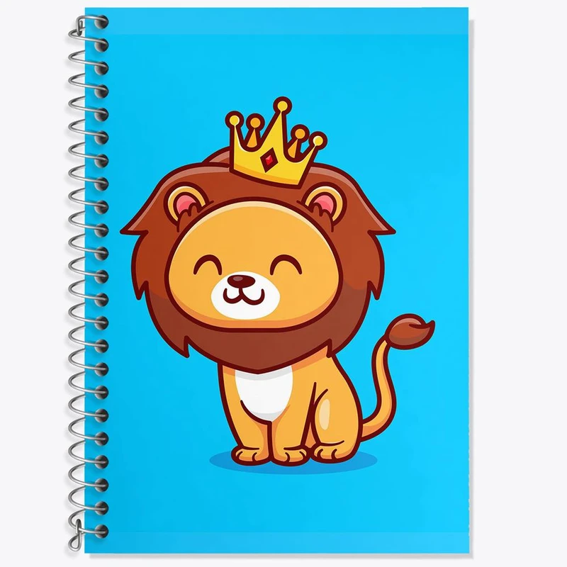 دفتر لغت 50 برگ خندالو مدل شیر کد 25402