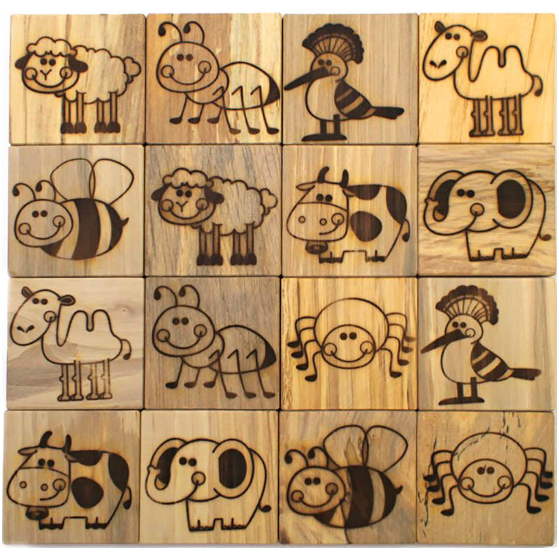 بازی آموزشی مدل همسانه چوبین